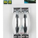 KINZO Fogantyú 12cm 2db króm