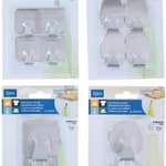 Akasztó öntapadós, INOX 4 féle