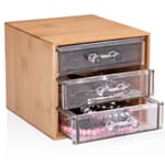 TOUCH OF BEAUTY Ékszertartó 3 fiókos 14x12x11cm