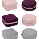 TOUCH OF BEAUTY Ékszertartó doboz bársony 3 db 2 féle