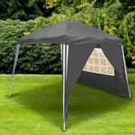 LIFETIME GARDEN Kerti sátor 3x3x2,45m antracit 