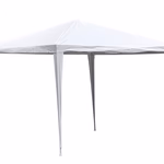 KINZO GARDEN Party sátor 3x3x2,5m fehér