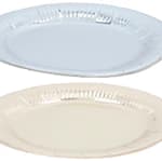 PARTY CASA Party tányér papír fényes 23cm 6db 2 féle 