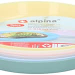 ALPINA Tányér szett 6db 18,5x2cm műanyag