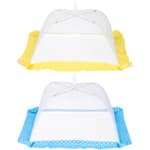 CUISINE ELEGANCE Ételtakaró ernyő 32x32cm összecsukható, 2 színben