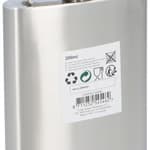 Acél laposüveg 200ml, klasszikus