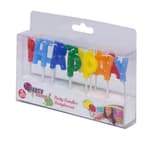 PARTY CASA Gyertya betűk "Happy Birthday" pöttyös 13db