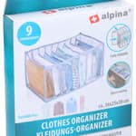 ALPINA Fiók rendszerező 9 részre osztott 36x25x20cm 