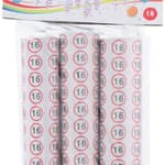 PARTY TIME Szerpentin 3db 16évesnek