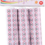 PARTY TIME Szerpentin 3db 30évesnek