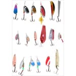 Horgász villantó szett 6 darabos, 3 féle - FISH ACTIVE