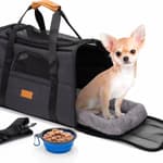 PET TREATMENT Kutyaszállító szett 44x31x34cm 900gr, max 5kg