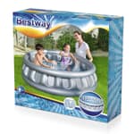 BESTWAY Medence 157x41cm űrhajó forma, ezüst BW51080B