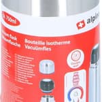 ALPINA duplafalú acél termosz, 750ml