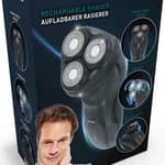 DUNLOP elektromos borotva 3 fejes forgókéses, vízálló, trimmerrel