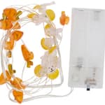 ARTICASA Húsvéti LED fényfüzér Ø2cmxl2m; 4 féle dspl12 (2xAA-nem tartozék)