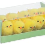 ARTICASA Húsvéti csibe dekor 10db. 3,5cm