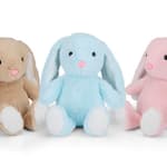 EDDY TOYS Plüss nyuszi 25cm 3 szín