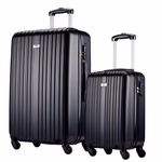 SLAZENGER Bőrönd szett 2db 18/26" 46x29x73cm fekete 