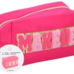 TOUCH OF BEAUTY Kozmetikai táska 19x8x12.5cm make up pink