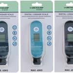 DUNLOP Bőrönd mérleg digitális 3 színben 11,7x3,9x2,7cm