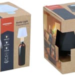 GRUNDIG Lámpa üvegre csatolható 60LED 2 féle 14x9x9cm