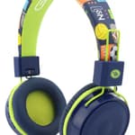 GoGEN Gyerek Bluetooth fejhallgató mikrofonnal hangerőkorlátozással, kék