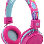 GoGEN Gyerek Bluetooth fejhallgató mikrofonnal hangerőkorlátozással, rózsaszín