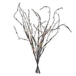 LED barka gyöngyökkel, 60 cm, 3x AA, beltéri, meleg fehér, időzítő