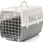 Savic Zephos 1  szállítóbox 5 kg-ig szürke 48x31,5x30cm. Fém ajtóval.