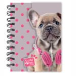 SPIRÁLFÜZET, A6, 80 OLDAL, 'STUDIO PETS '