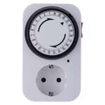 EMOS mechanikus idő-kapcsolós aljzat.