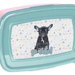 UZSONNÁS DOBOZ, 18x12x6, POLYPROPYLENE BPA FREE, 'BULDOG '