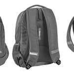 BeUniq hátizsák, Vízlepergető, Polyester, Black, 44x14x30cm