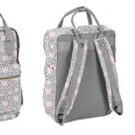 BeUniq City hátizsák, vízlepergető anyag, Grey, 43x30x20cm