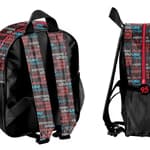 Disney Mini hátizsák, Vízlepergető, Polyester, 3D, Pink, 41x31x18cm