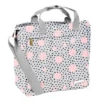 VÁLLTÁSKA.  - PINK DOTS . . 32x30x13