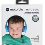 MOTOROLA Fejhallgató MOTO JR200 Kék 15x6x16cm 122gr Kidz hangerő limitált 