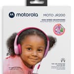 MOTOROLA Fejhallgató MOTO JR200 Rózsaszín 15x6x16cm 122gr Kidz hangerő limitált 