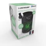 DUNLOP Bluetooth hangszóró USB 12x12x18cm 409gr 5V 1A 5W 1200mAh