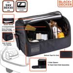 BLACK+DECKER Rendszerező csomagtartóba 50x32x32cm