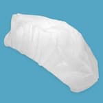 Mercator CLIP körgumis hajháló nővérsapka - fehér, 100 darabos kiszerelésben